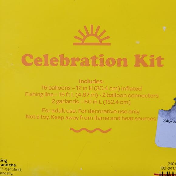 Sun Squad Patriotic USA 4th of July Celebration Decoration Kit Garland NEW 21pc - Picture 5 of 7